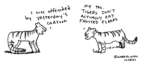 Offended tigers