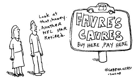 Favre’s used cars
