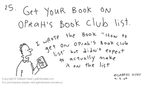 How to get on Oprah's Book Club list