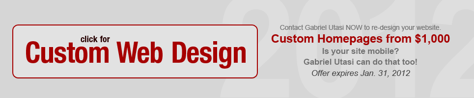 January 2012 Web Design Promotion. Click for details!
